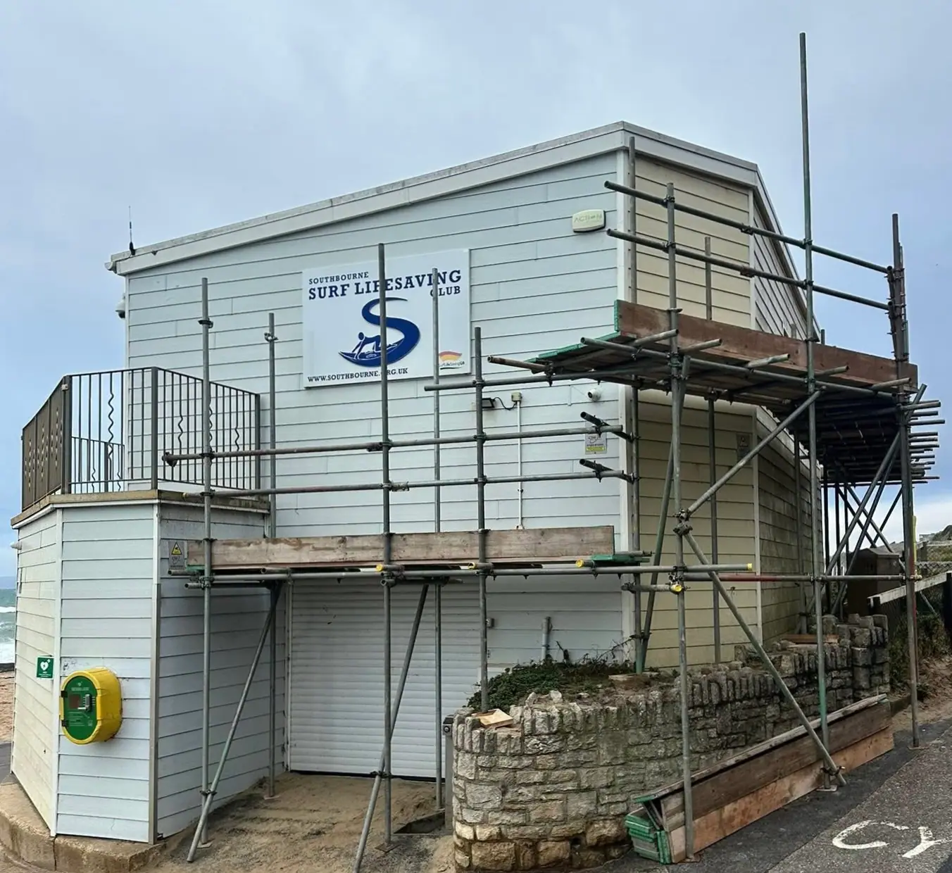 Exterior cladding fitted to a property in Bournemouth by Apex Roofing Services Ltd