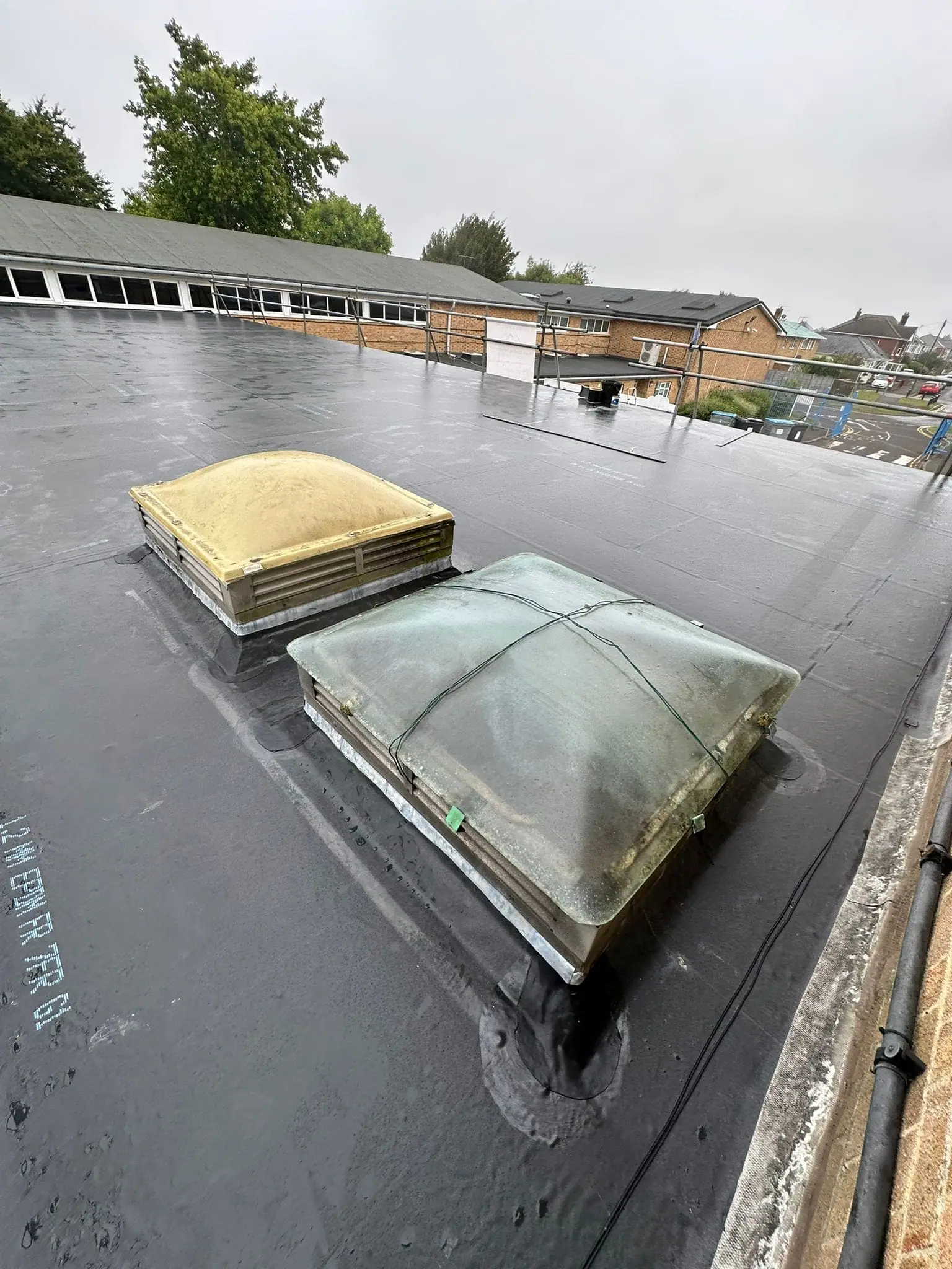 Professional flat roof finish in Southbourne by Apex Roofing Services